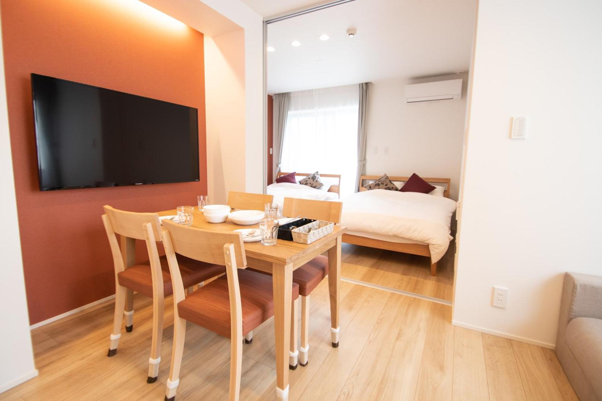 Apartment Hotel Tenjin Tumugu Фукуока Экстерьер фото