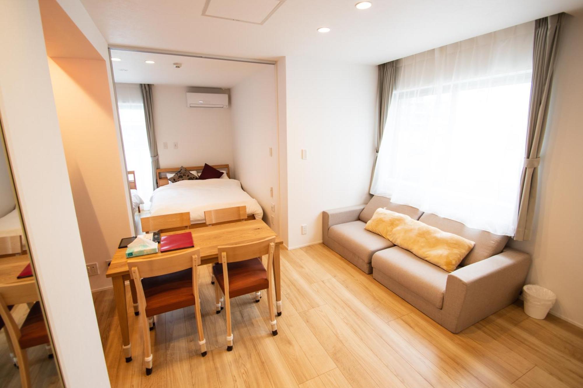 Apartment Hotel Tenjin Tumugu Фукуока Экстерьер фото