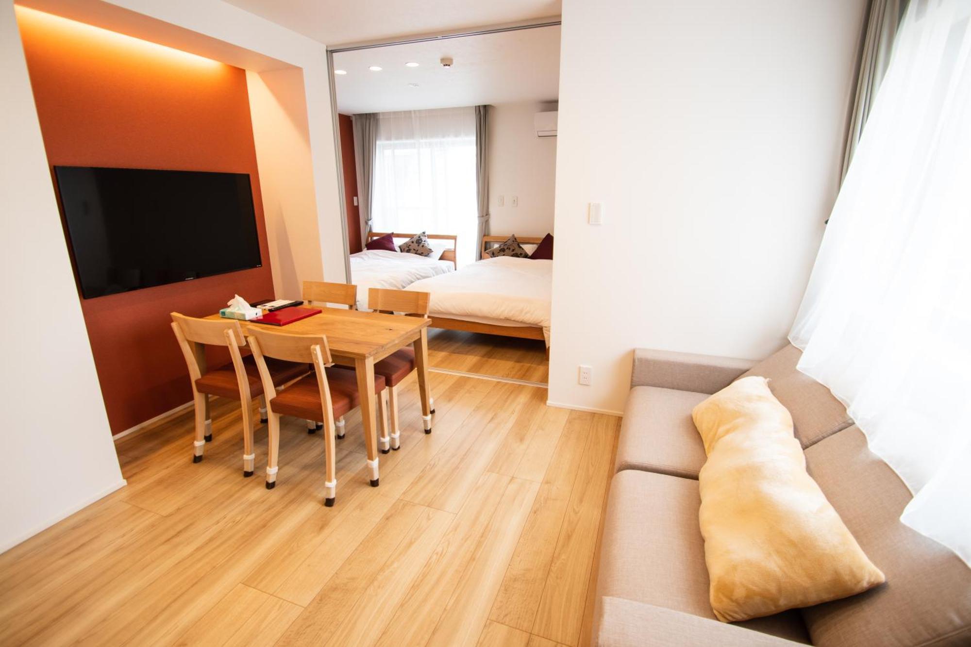 Apartment Hotel Tenjin Tumugu Фукуока Экстерьер фото