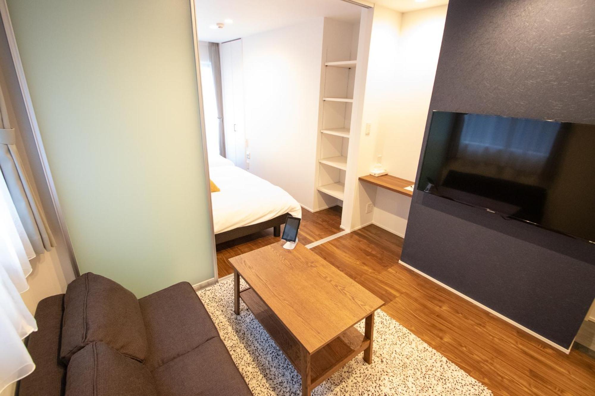 Apartment Hotel Tenjin Tumugu Фукуока Экстерьер фото