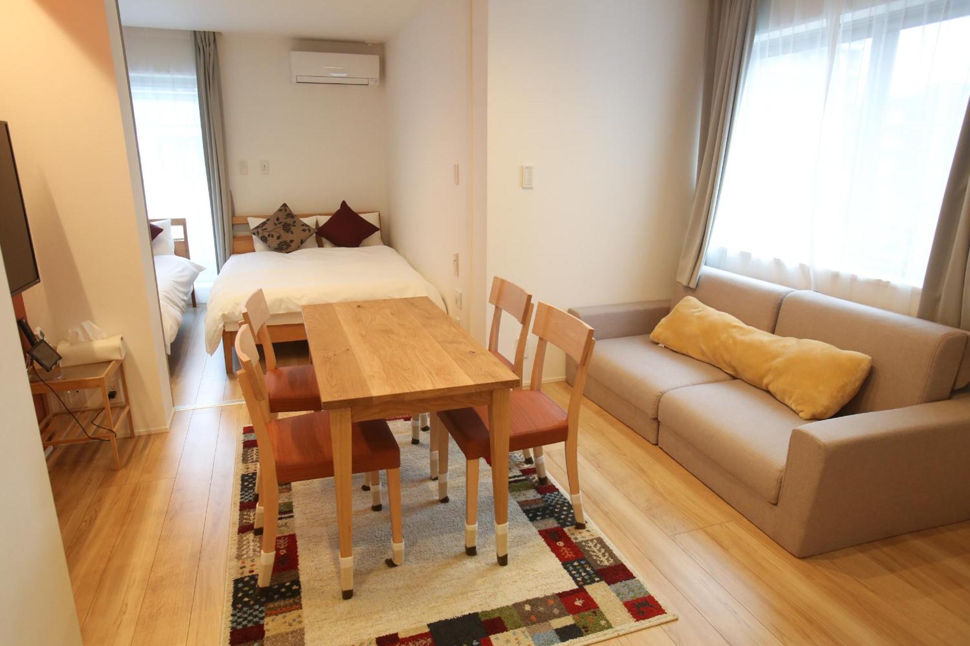 Apartment Hotel Tenjin Tumugu Фукуока Экстерьер фото