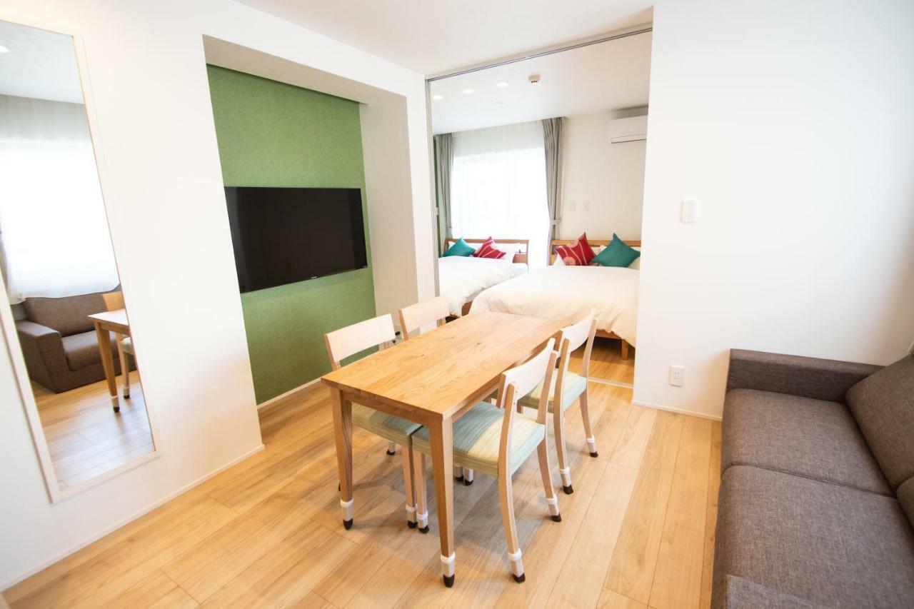 Apartment Hotel Tenjin Tumugu Фукуока Экстерьер фото